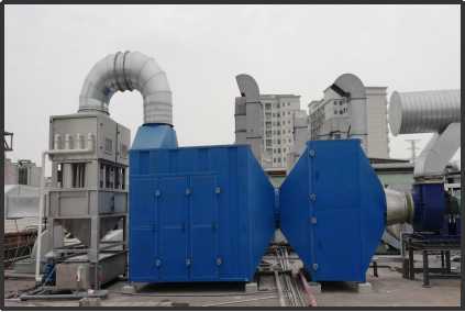 东莞某塑胶公司喷漆废气设施运营项目