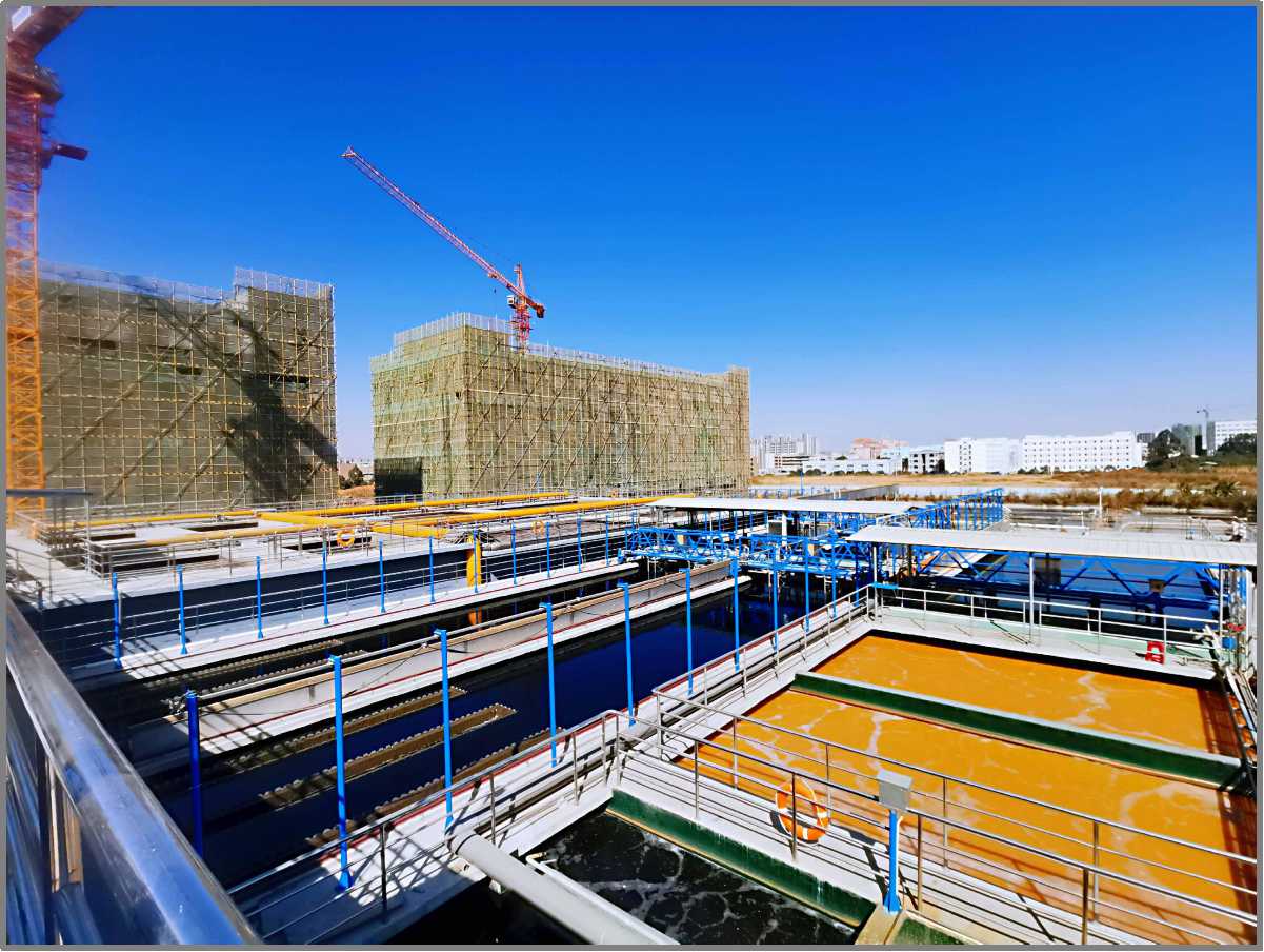 东莞市某印染工业园高浓度废水处理工程